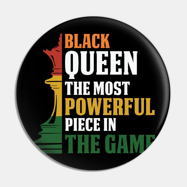 black Queen, The most powerful piece in the game, black Woman, black women Pin by UrbanLifeApparel