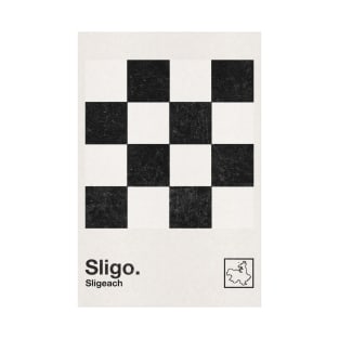 County Sligo / Original Retro Style Minimalist Poster Design T-Shirt