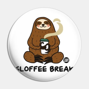 sloffee break Pin