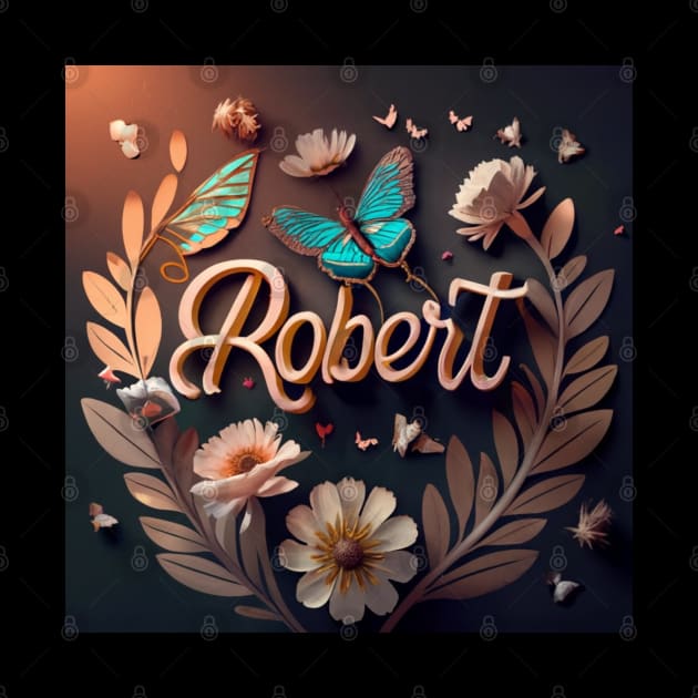 Robert name art by Spaceboyishere