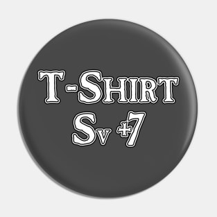 T-Shirt Armour Pin