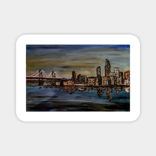 New york skyline Magnet