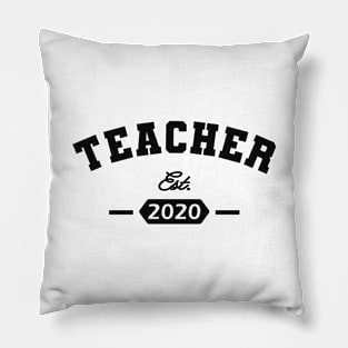 Teacher Est. 2020 Pillow