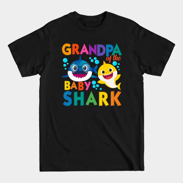 Grandpa of the baby shark - Grandpa Of The Baby Shark - T-Shirt