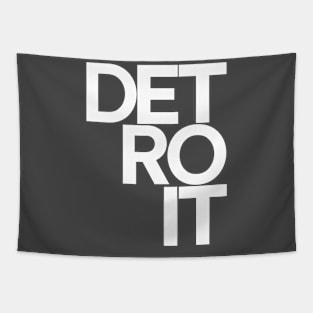 Detroit Building Blocks Tapestry