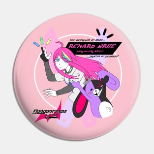 Danganronpa: Killing Theory Renard Brite & Monokora Pin