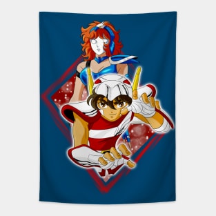 Saint Seiya - Pegasus & Marin Tapestry