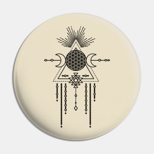 Mandala Shamana Pin