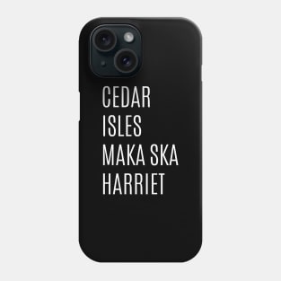 Minneapolis Chain of Lakes Phone Case