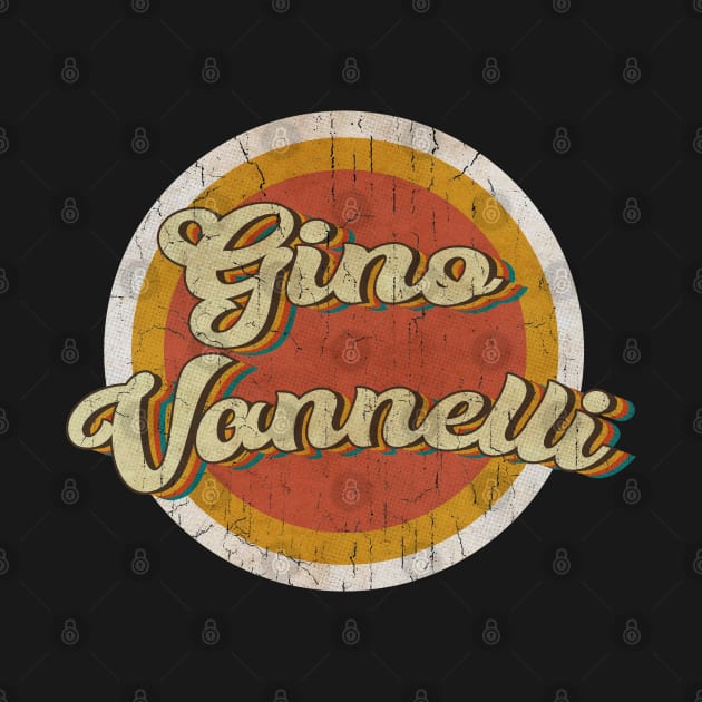 circle vintage Gino Vannelli by KewanAlasStore