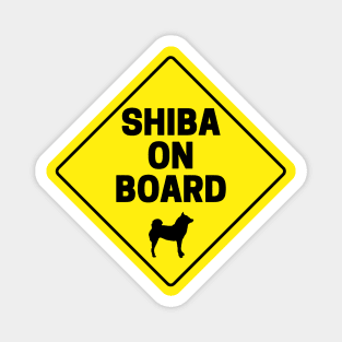 Shiba Inu On Board feat. Lilly the Shiba Inu Magnet