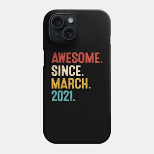vintage 2021 birthday Phone Case