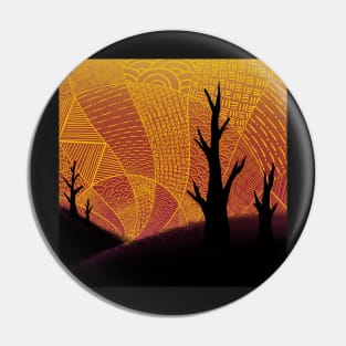 Sunkissed silhouette Pin