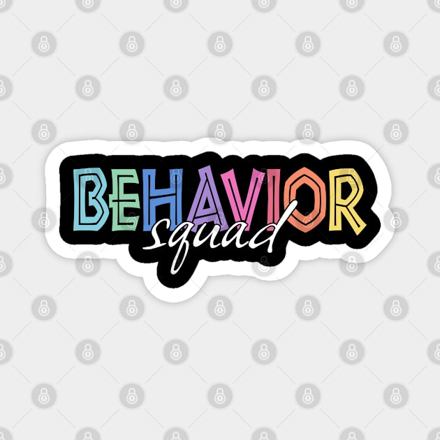 Behavior-Squad Original Magnet by GKalArt