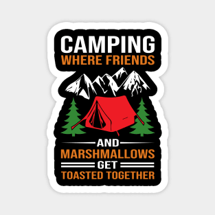 Campig T - Shirt Design Magnet