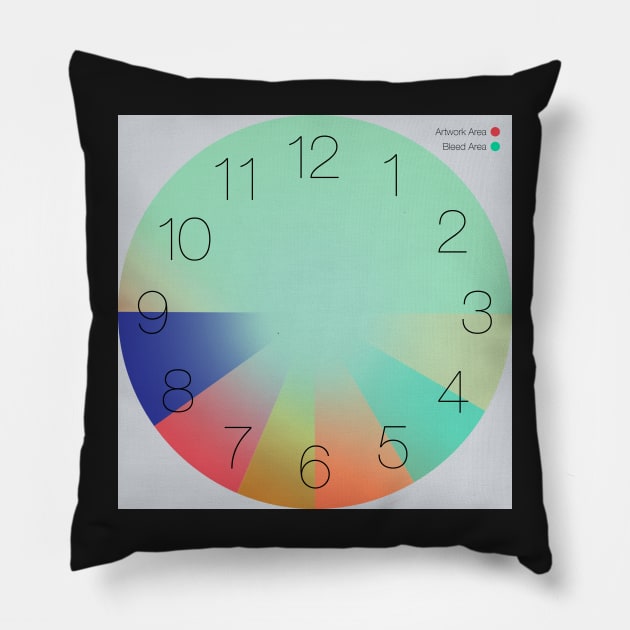 After school time management clock Pillow by Dpe1974