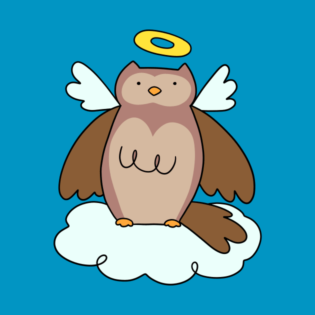 Cloud Angel Owl by saradaboru