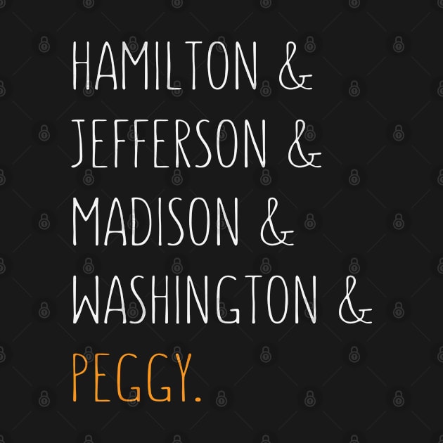 Hamilton & Jefferson & Madison & Washington & Peggy - Funny Hamilton by ahmed4411