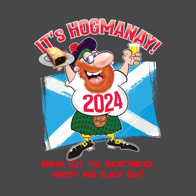 IT's HOGMANAY - Break out the Black Bun! by Squirroxdesigns