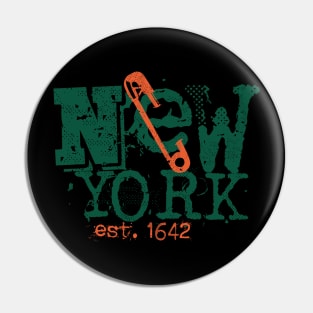 New York 1642 5.0 Pin