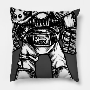 Ork in power armour Pillow