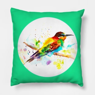 Merops Apiaster Pillow