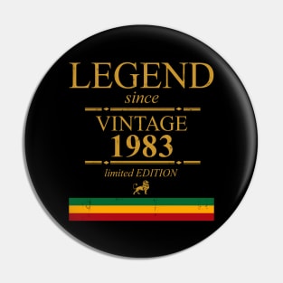 Legend Singe Vintage 1983 Pin