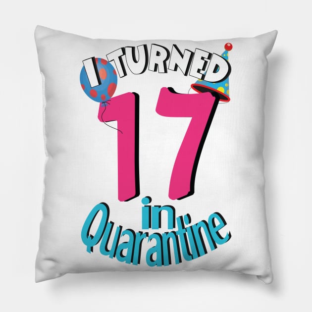 I turned 17 in quarantined Pillow by bratshirt