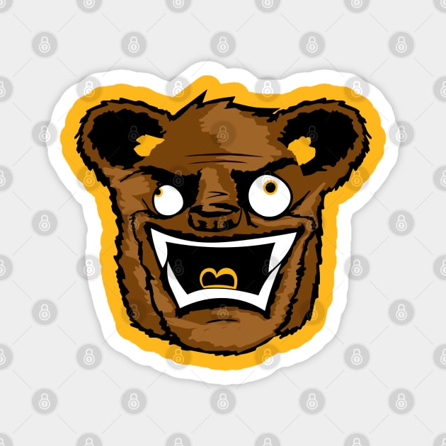 Boston Brown Bears Magnet by rabidhabs