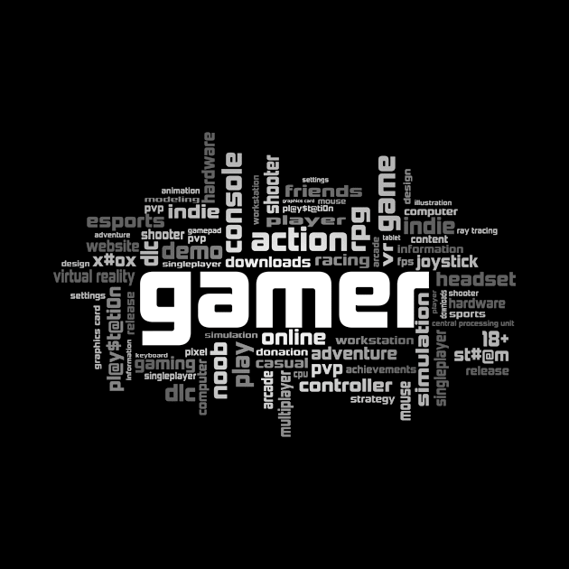 Gamer Theme White Version by Tarasevi4