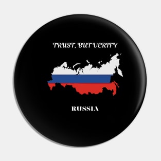 Russian Pride, Trust but verify Pin