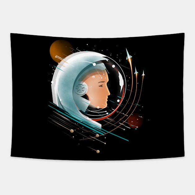 space conquest Tapestry by kharmazero