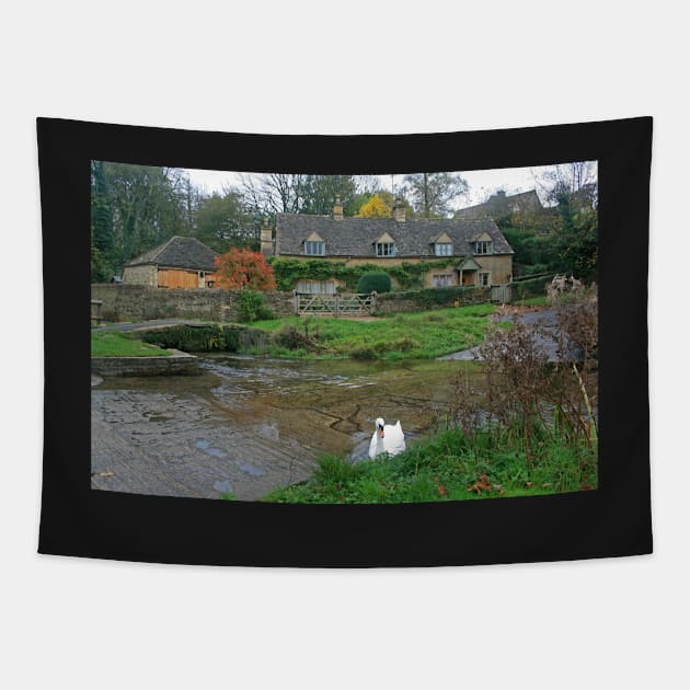 Upper Slaughter Tapestry by RedHillDigital