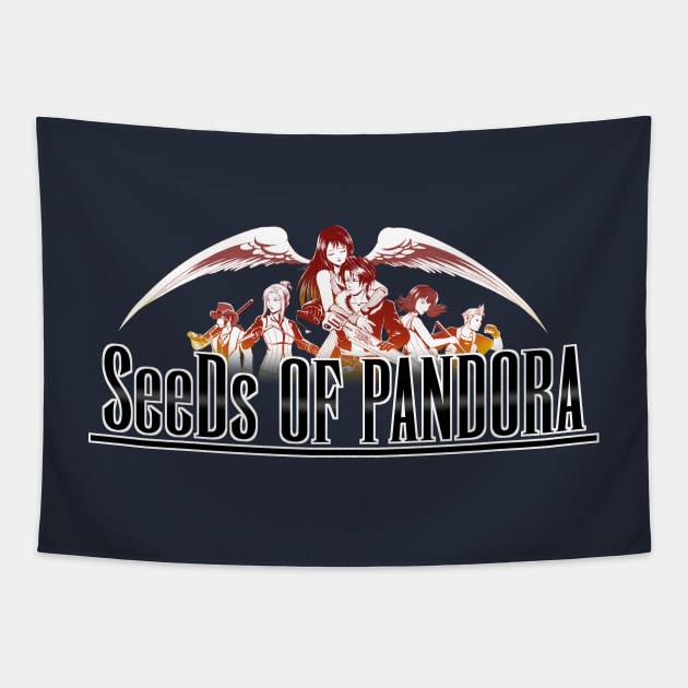 SeeDs of Pandora Logo Tapestry by EdgeKagami