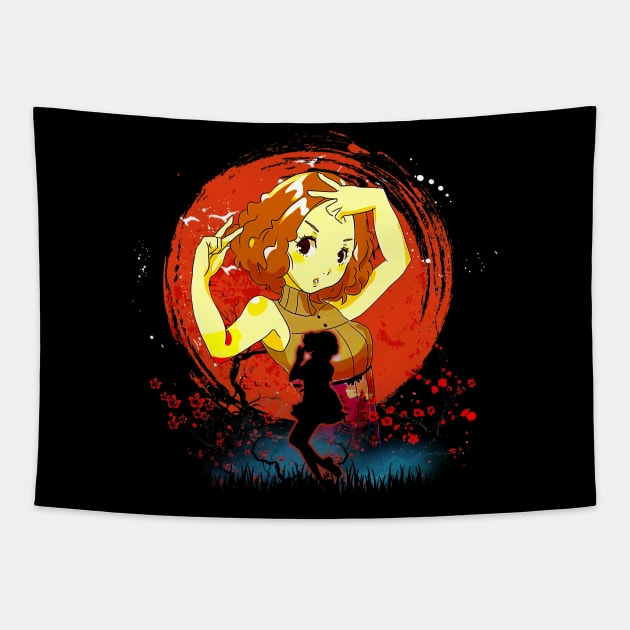 Akihiko's Boxing Challenge Personas 3 Tees for Boxers Tapestry by Infinity Painting