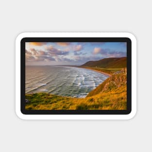 Rhossili Bay, Gower, Wales Magnet