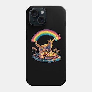 Cat Rainbow Bedtime Stories Phone Case