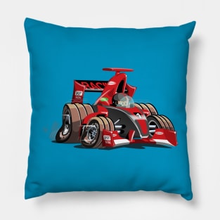 cartoon f1 Pillow