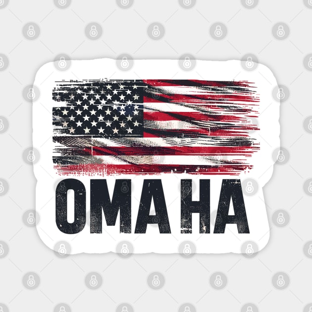 Omaha Magnet by Vehicles-Art