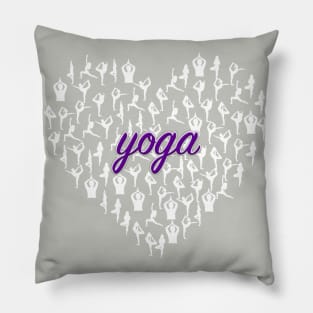 Yoga Heart Pillow