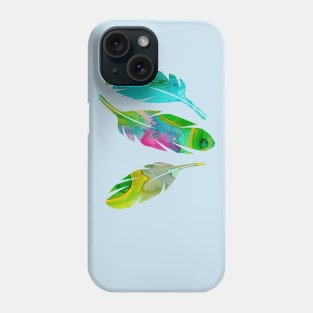 Bright feathers Phone Case
