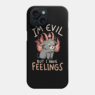 evil have feeling Phone Case