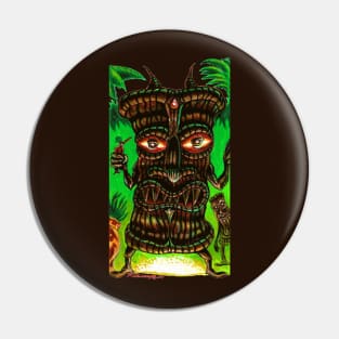 Tiki Doom Pin