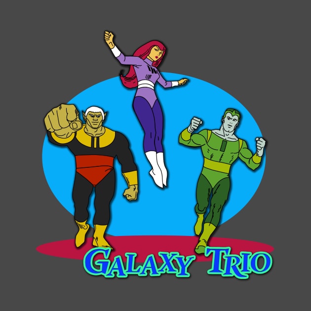 Galaxy Trio by BigOrangeShirtShop