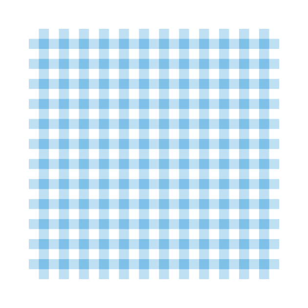 Blue Gingham Pattern by Ayoub14