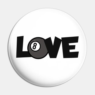 Billiard love Pin