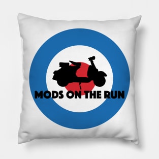 Mods On The Run Pillow