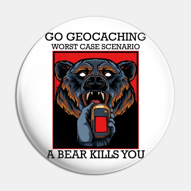 Geocaching Pin by Lumio Gifts