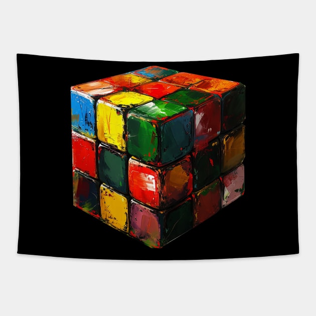 rubiks Tapestry by Ninja banana