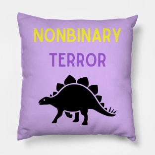 Nonbinary Terror 2 Pillow